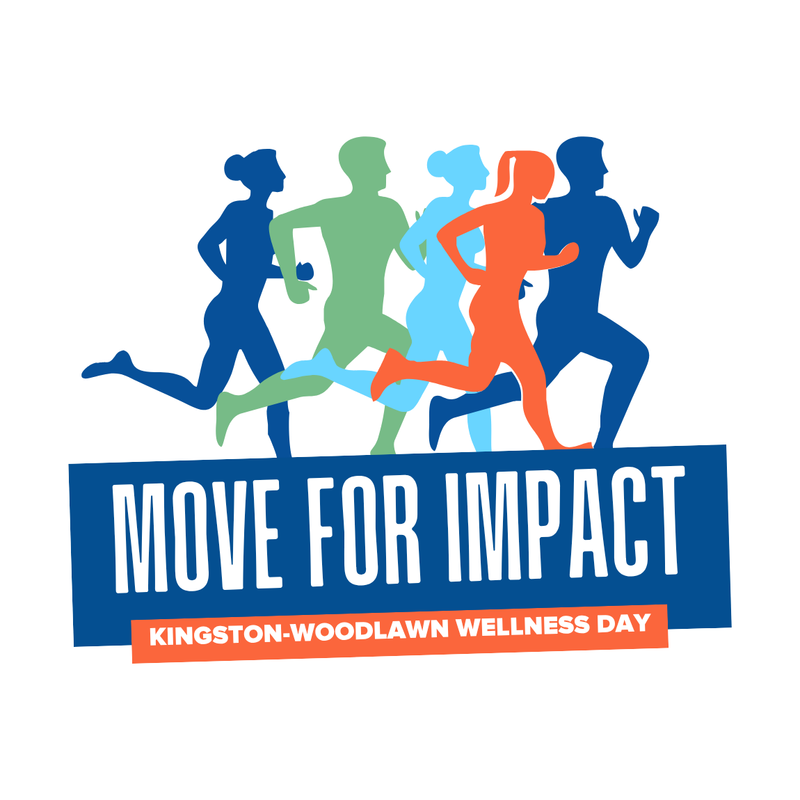 Move for Impact: Kingston-Woodlawn Wellness Day + 5K - logo